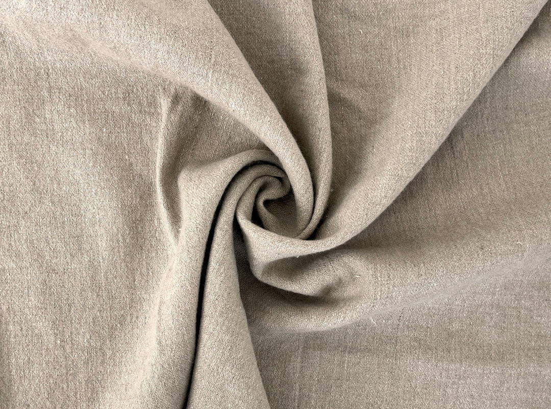Linen Wool Broken Diamond Twill Fabric – Viking Inspired, Soft & Pre-Washed 8178 8179 8180