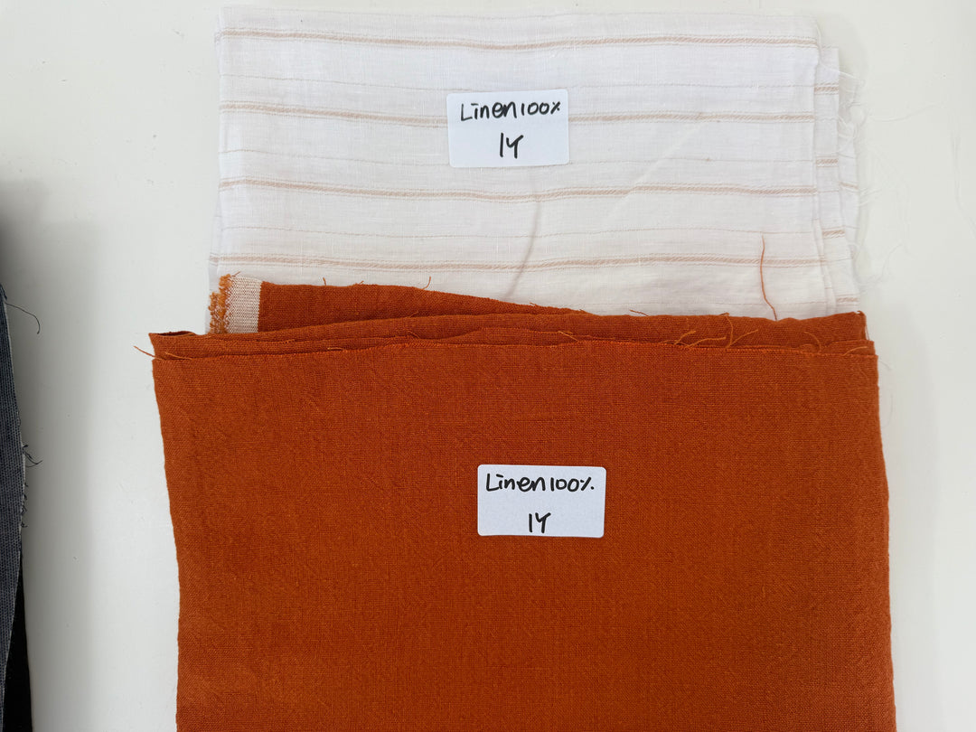 23.5y of Woven Fabric of Linen - Surprise Box No.53