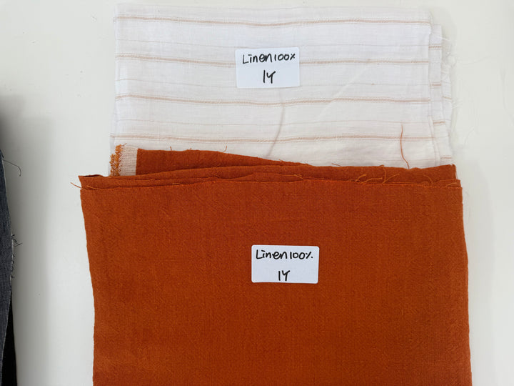 23.5y of Woven Fabric of Linen - Surprise Box No.53