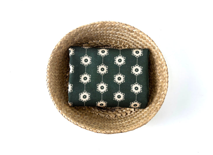 Medalians - Brass Collection - Wool Rayon Print Fabric, Design by Madeline, Madswick Studio 8370 8371 8372 8373 8374 8375