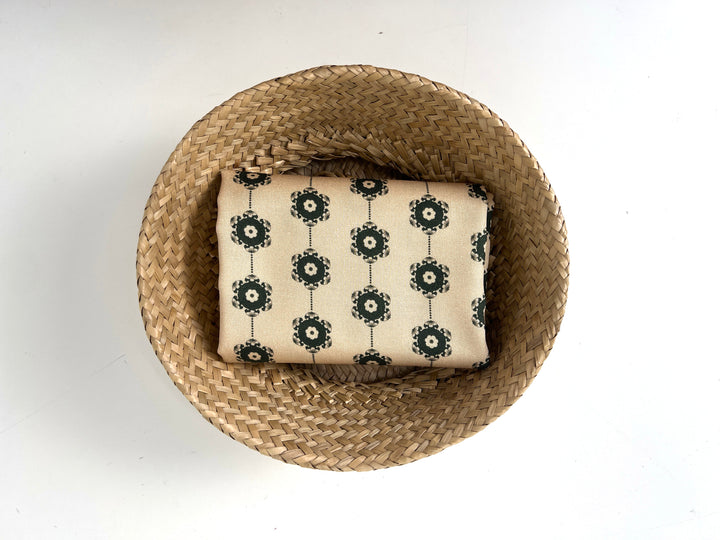 Medalians - Brass Collection - Wool Rayon Print Fabric, Design by Madeline, Madswick Studio 8370 8371 8372 8373 8374 8375