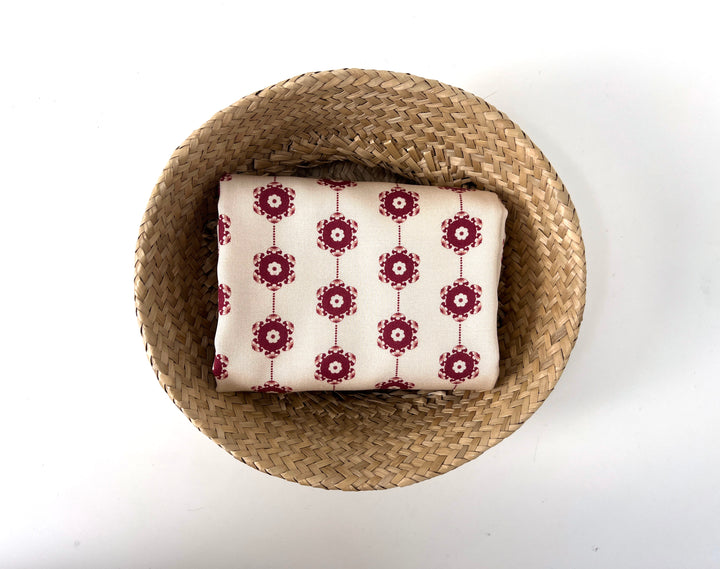 Medalians - Brass Collection - Wool Rayon Print Fabric, Design by Madeline, Madswick Studio 8370 8371 8372 8373 8374 8375