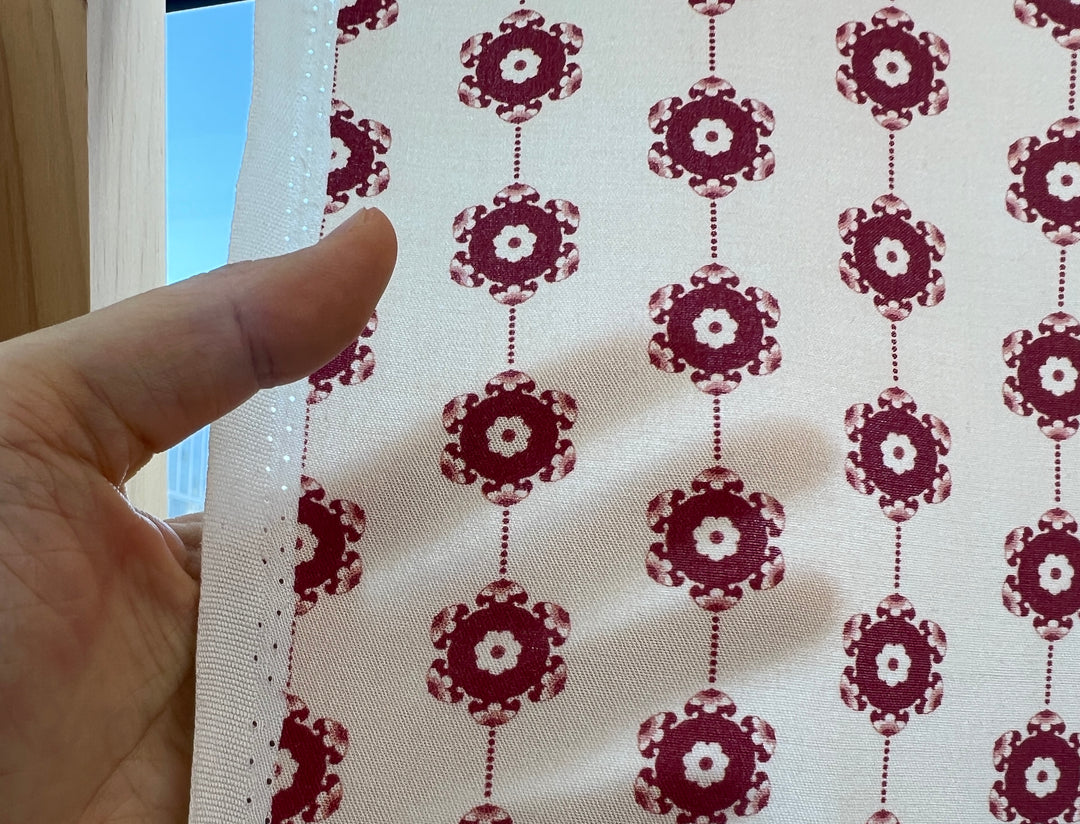 Medalians - Brass Collection - Wool Rayon Print Fabric, Design by Madeline, Madswick Studio 8370 8371 8372 8373 8374 8375