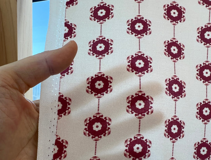 Medalians - Brass Collection - Wool Rayon Print Fabric, Design by Madeline, Madswick Studio 8370 8371 8372 8373 8374 8375