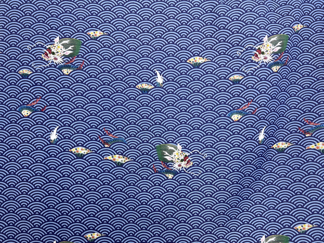 Korean Water Dragon | Rayon Wool Blend 8369