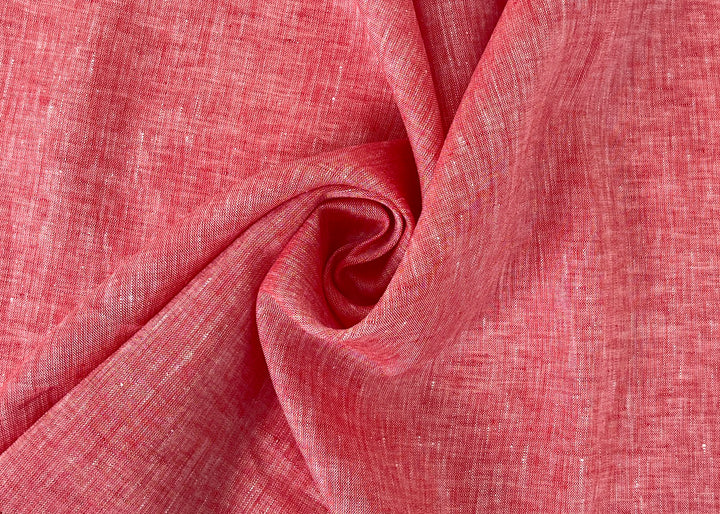 100% Linen Chambray Fabric – Soft Pre-Washed Lightweight 4918 4134 4135