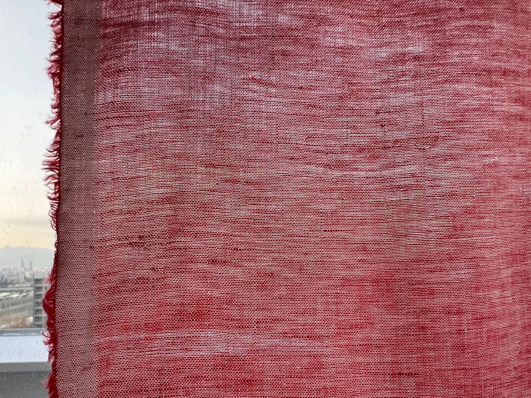 100% Linen Chambray Fabric – Soft Pre-Washed Lightweight 4918 4134 4135