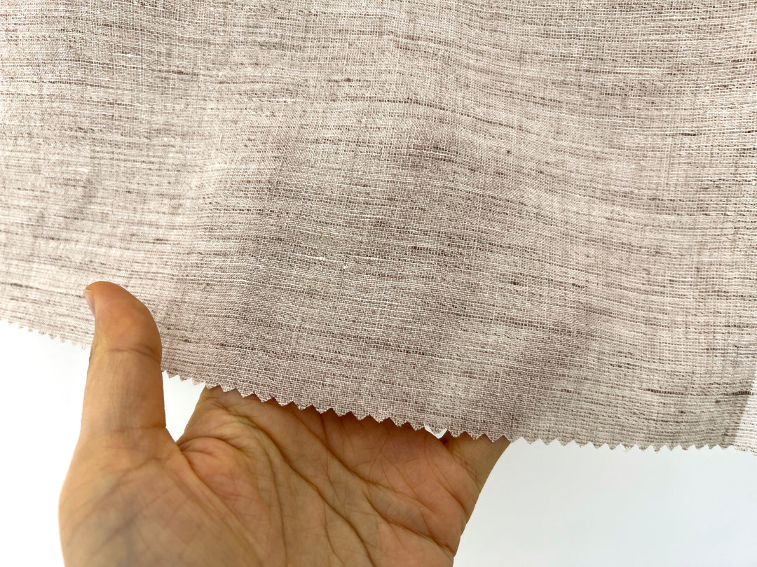 Linen French Melange Fabric Light Weight 6306 6307