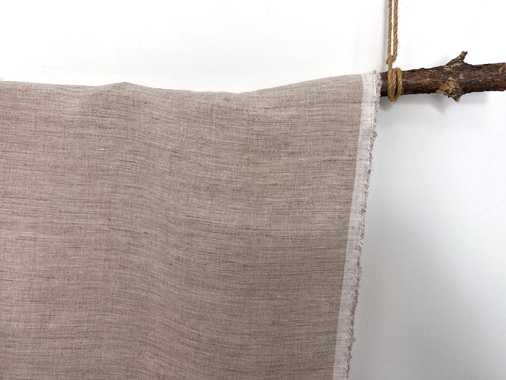 Linen French Melange Fabric Light Weight 6306 6307