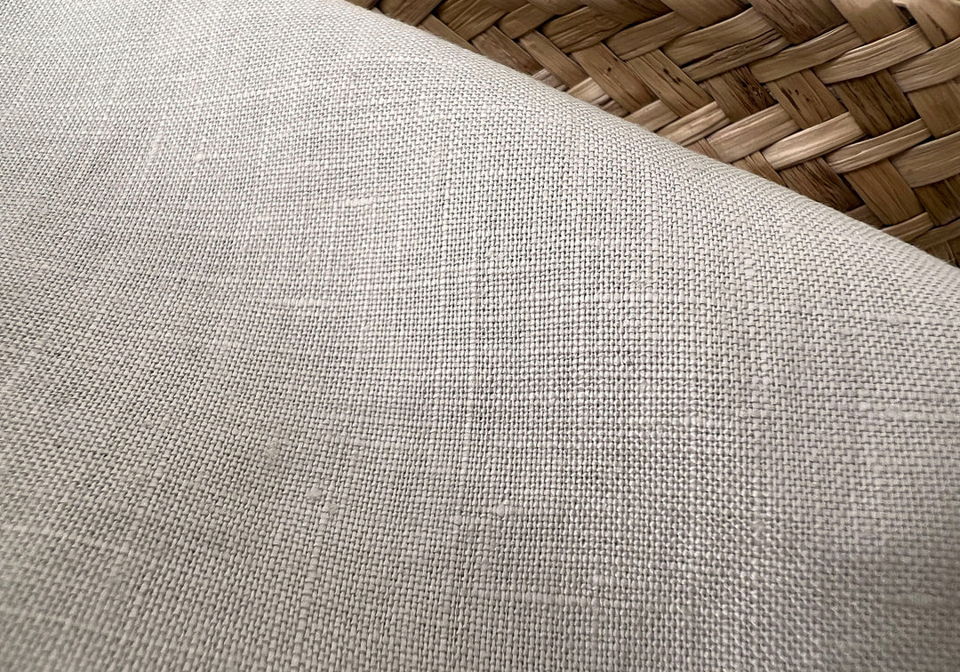 100% Linen Fabric – Sky Blue, Plain Weave, Light–Medium Weight 2551 3462