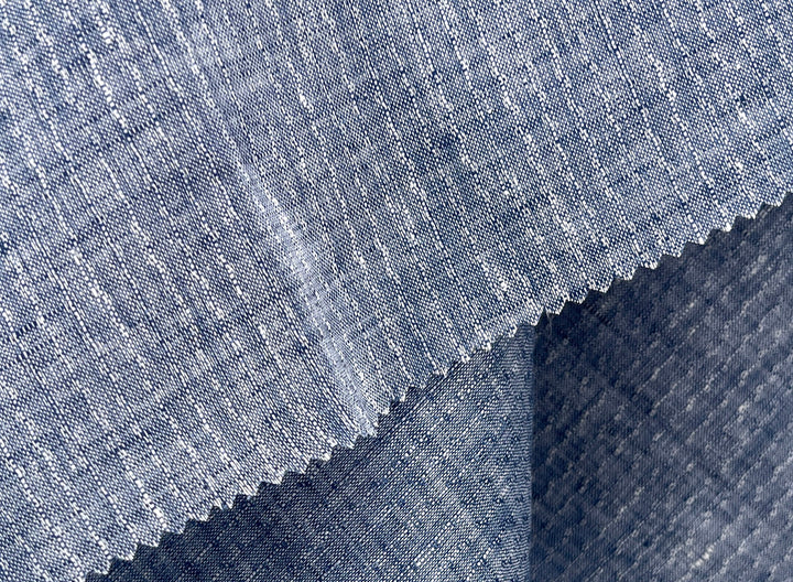 Artisan Micro-Pattern Jacquard | 100% Linen Fabric 4358 4360
