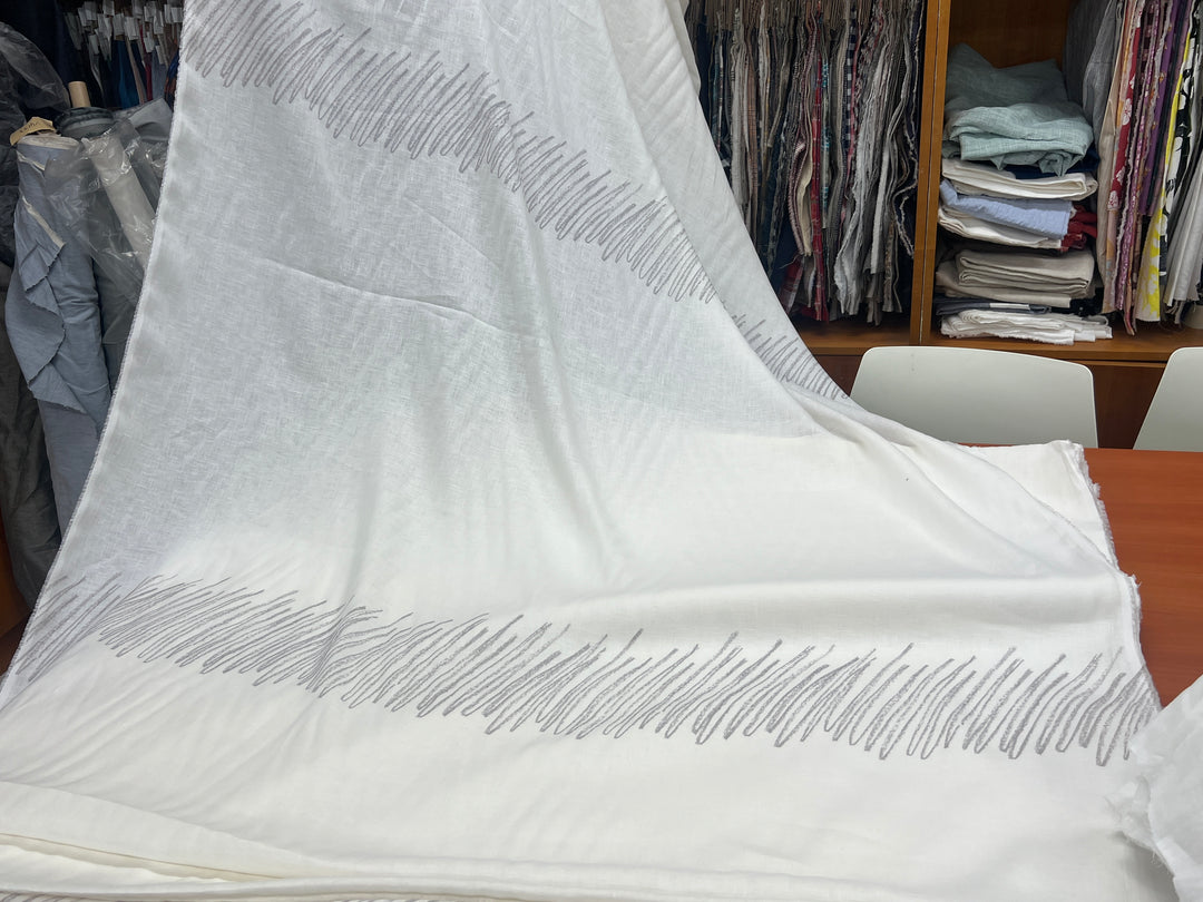 Remnant Fabric #337 - 100% Linen 21y