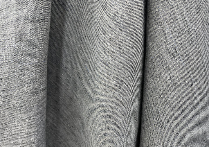 Two-Tone Chambray Twill | 100% Linen Fabric 8331 8332