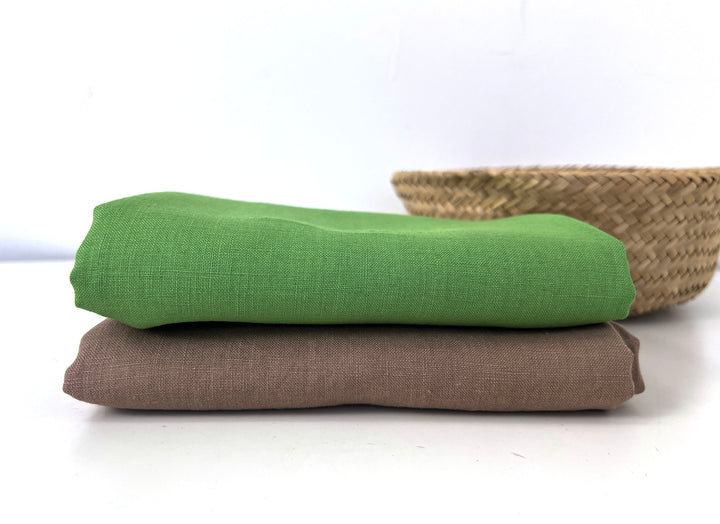 100% Linen Fabric Medium Weight Soft Touch 14S 2077 6420 6003 2842 6885