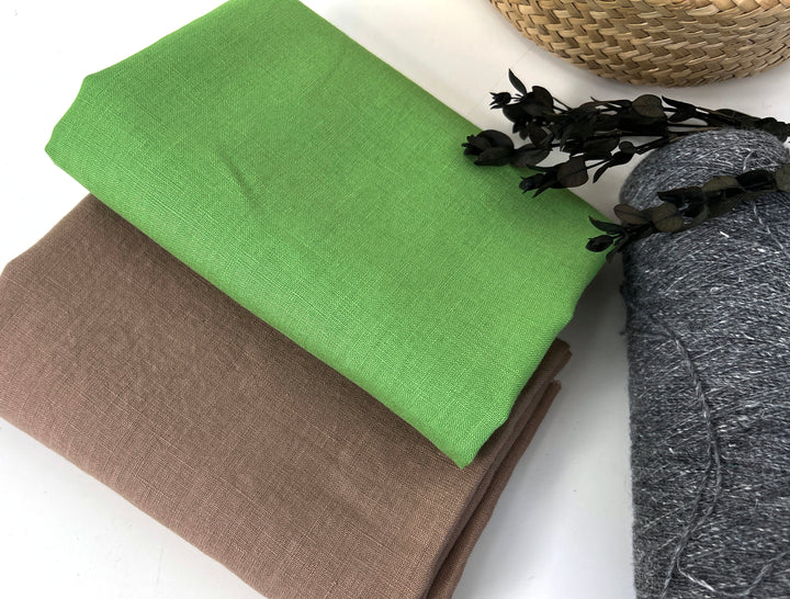 100% Linen Fabric Medium Weight Soft Touch 14S 2077 6420 6003 2842 6885