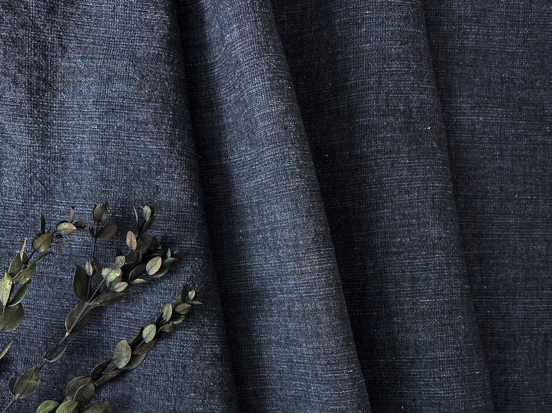 Subtle Glen Plaid Linen Blend Fabric 8337 8338