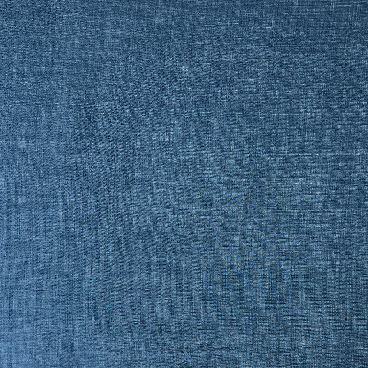 100% Linen Vintage Dyed Delave Fabric – Fine 21s Yarn, Pre-Washed, Light Weight Steel Blue 4889