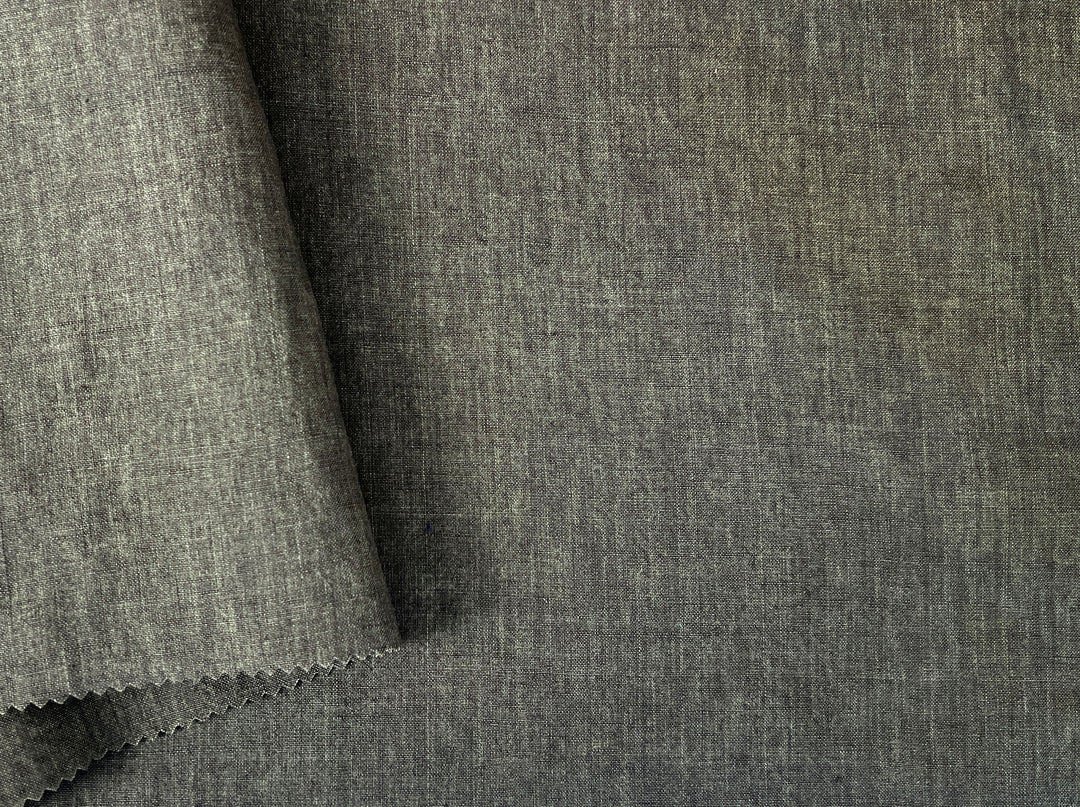 High Twisted Linen Fabric 14s Medium Weight Khaki 8010