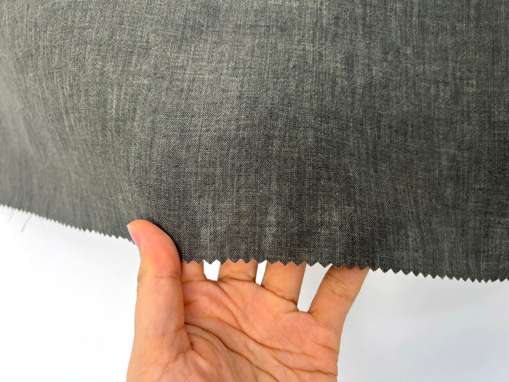 High Twisted Linen Fabric 14s Medium Weight Khaki 8010