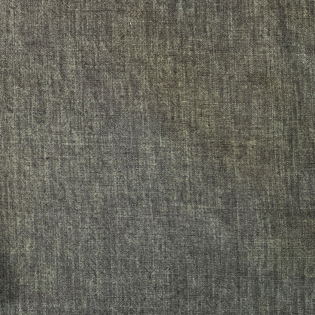 High Twisted Linen Fabric 14s Medium Weight Khaki 8010
