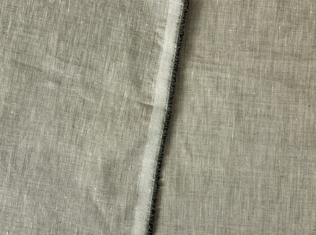 Low-Wrinkle & Comfort Stretch Linen Blend Fabric 8276 8277