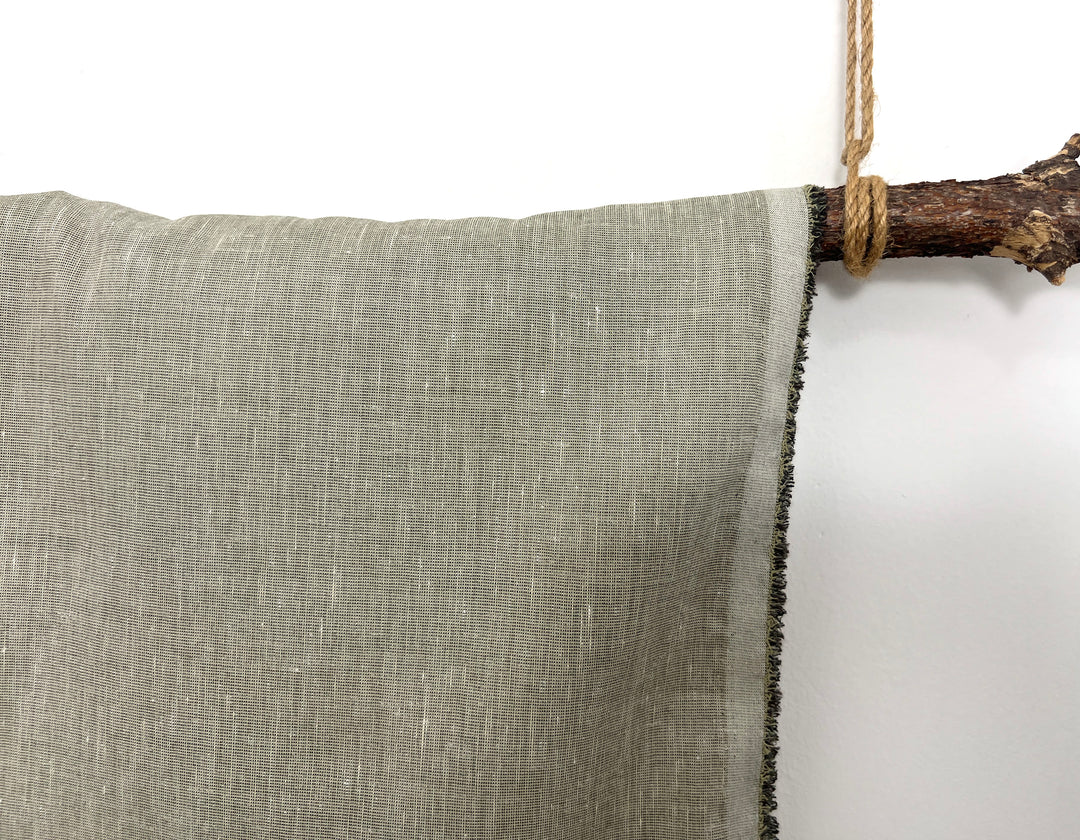 Low-Wrinkle & Comfort Stretch Linen Blend Fabric 8276 8277