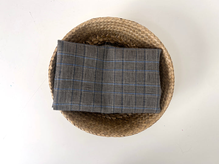 Lightweight Glen Plaid | Linen Cotton Blend Fabric 7798 7799 8060