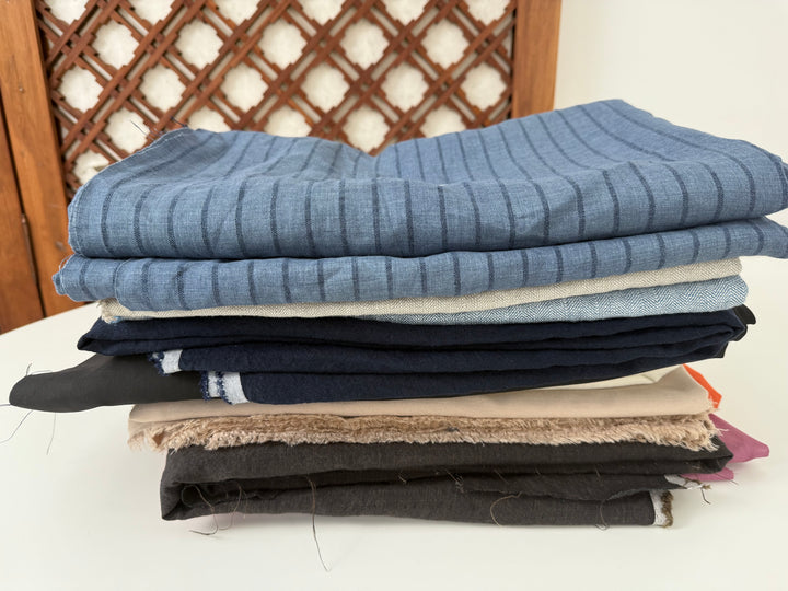 25 y of Woven Fabric of Linen - Surprise Box No.89