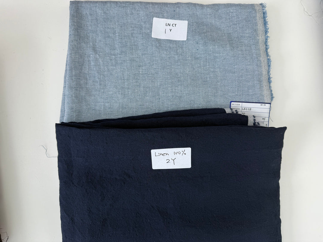 25 y of Woven Fabric of Linen - Surprise Box No.89