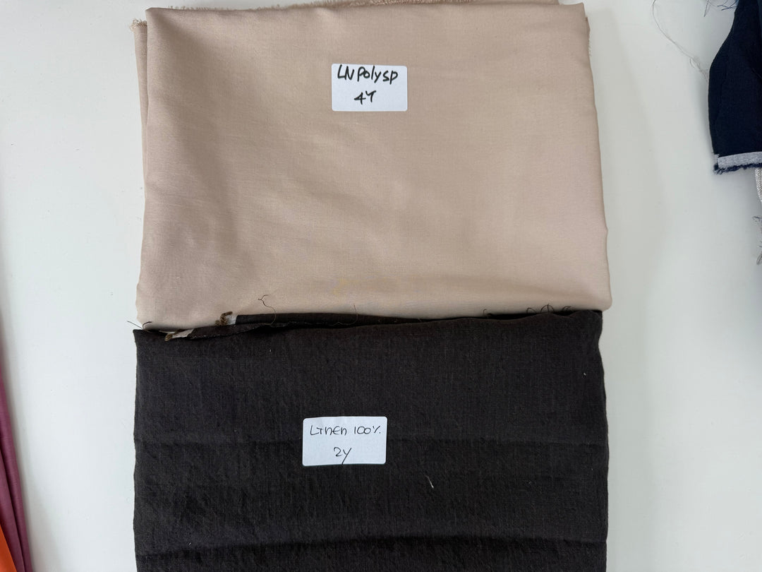 25 y of Woven Fabric of Linen - Surprise Box No.89