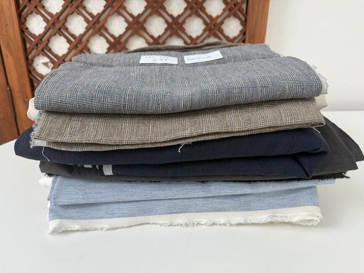 24.5 y of Woven Fabric of Linen - Surprise Box No.90