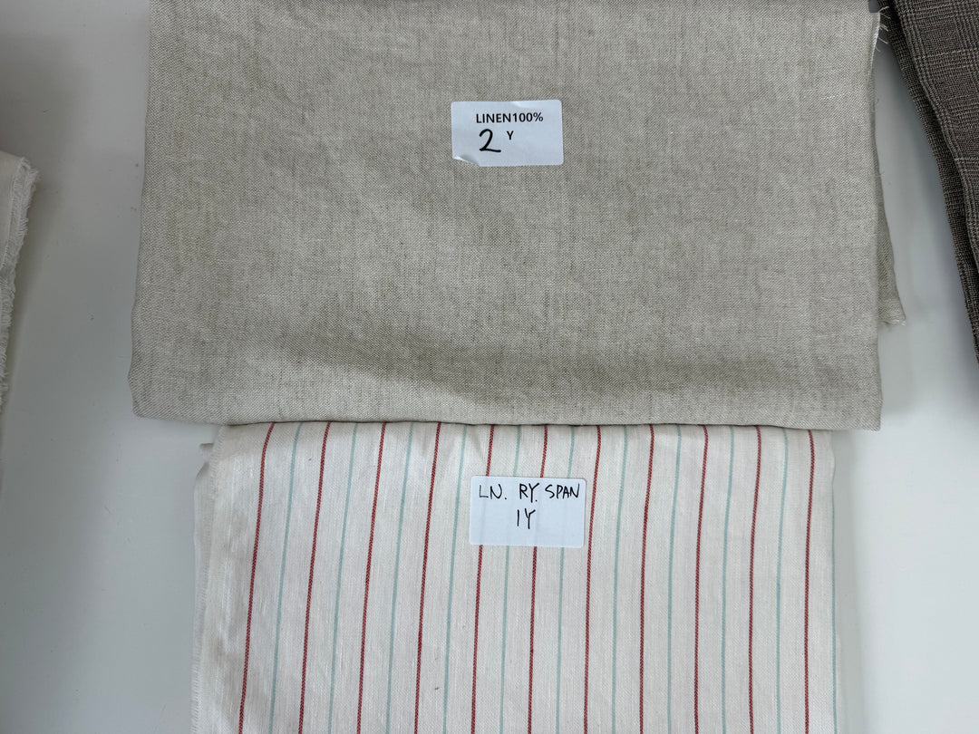 24.5 y of Woven Fabric of Linen - Surprise Box No.90