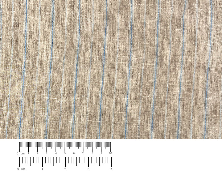 100% Linen Fabric Delave Stripe  Lightweight 7500 7501 7751 7723 7724