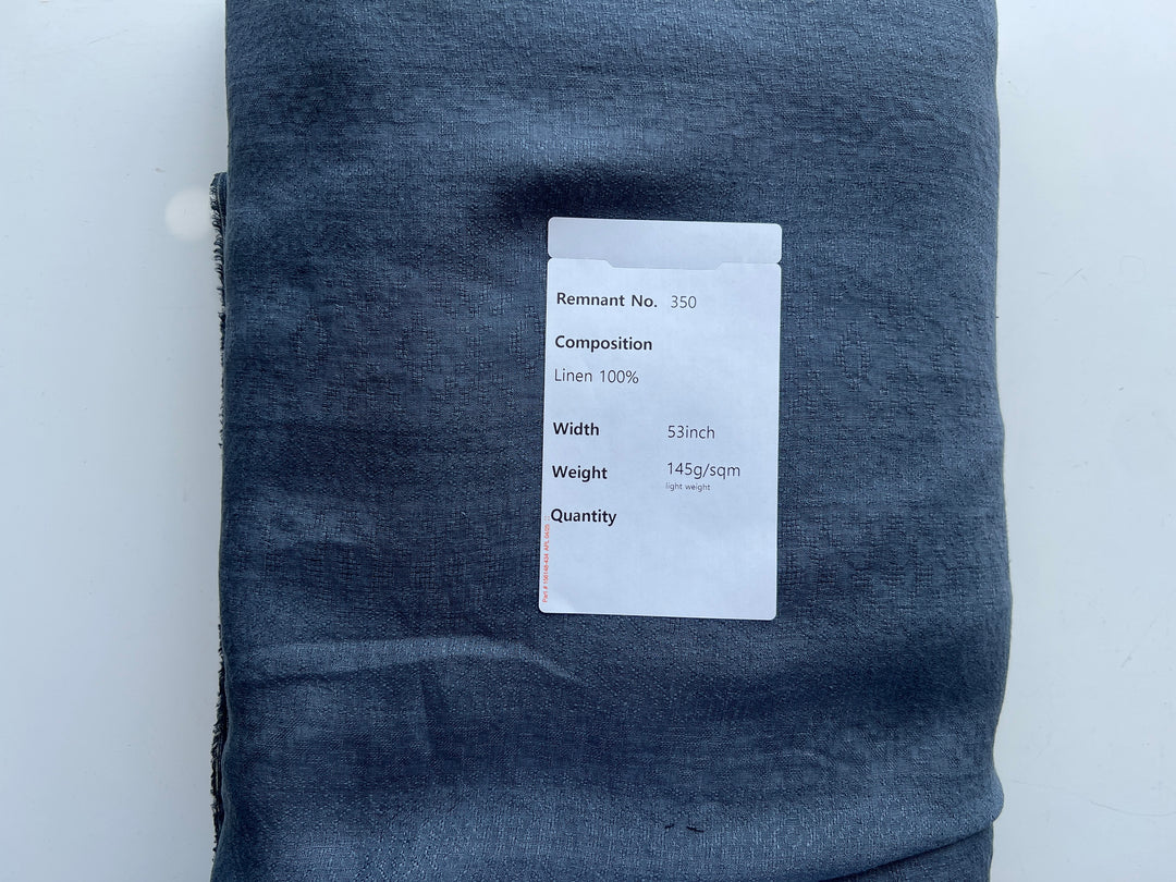 Remnant Fabric #350 - Linen 100 % - 13y