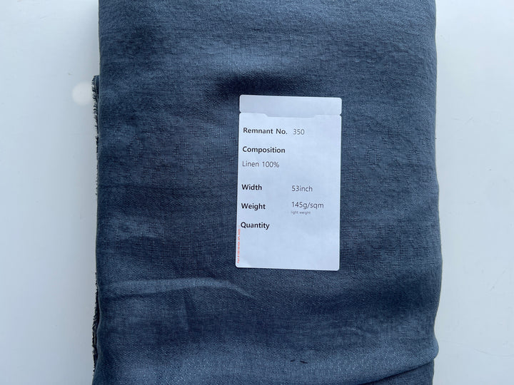 Remnant Fabric #350 - Linen 100 % - 13y