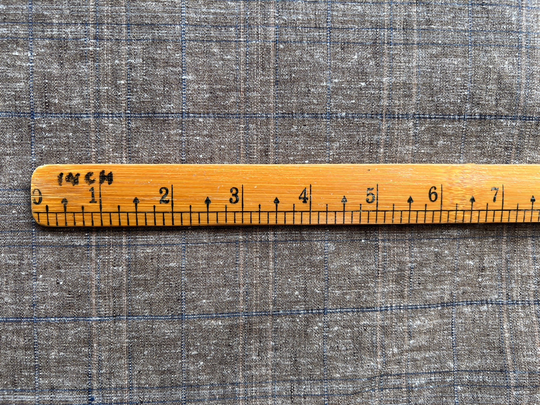 Remnant Fabric #349 - Linen Polyester Spandex - 6.5y