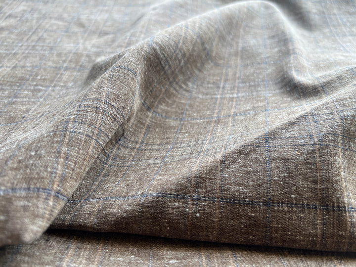 Remnant Fabric #349 - Linen Polyester Spandex - 6.5y