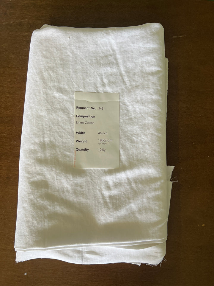 Remnant Fabric #348 - Linen Cotton - 10.5y