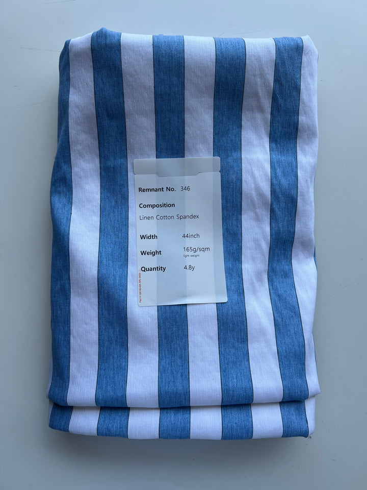 Remnant Fabric #346 - Linen Cotton Spandex - 4.8y
