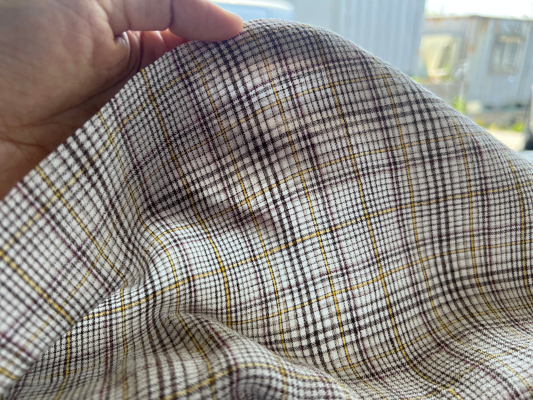 Remnant Fabric #344 - Linen Cotton Rayon - 11y