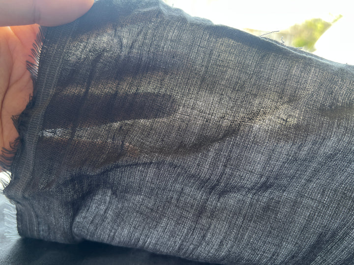 Remnant Fabric #343 - Linen Wool Rayon 9y