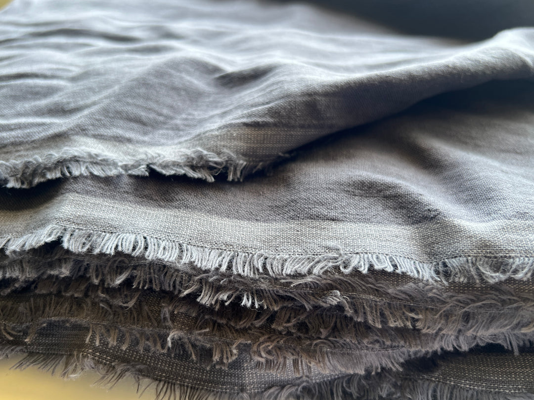 Remnant Fabric #343 - Linen Wool Rayon 9y