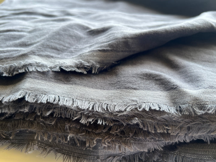 Remnant Fabric #343 - Linen Wool Rayon 9y