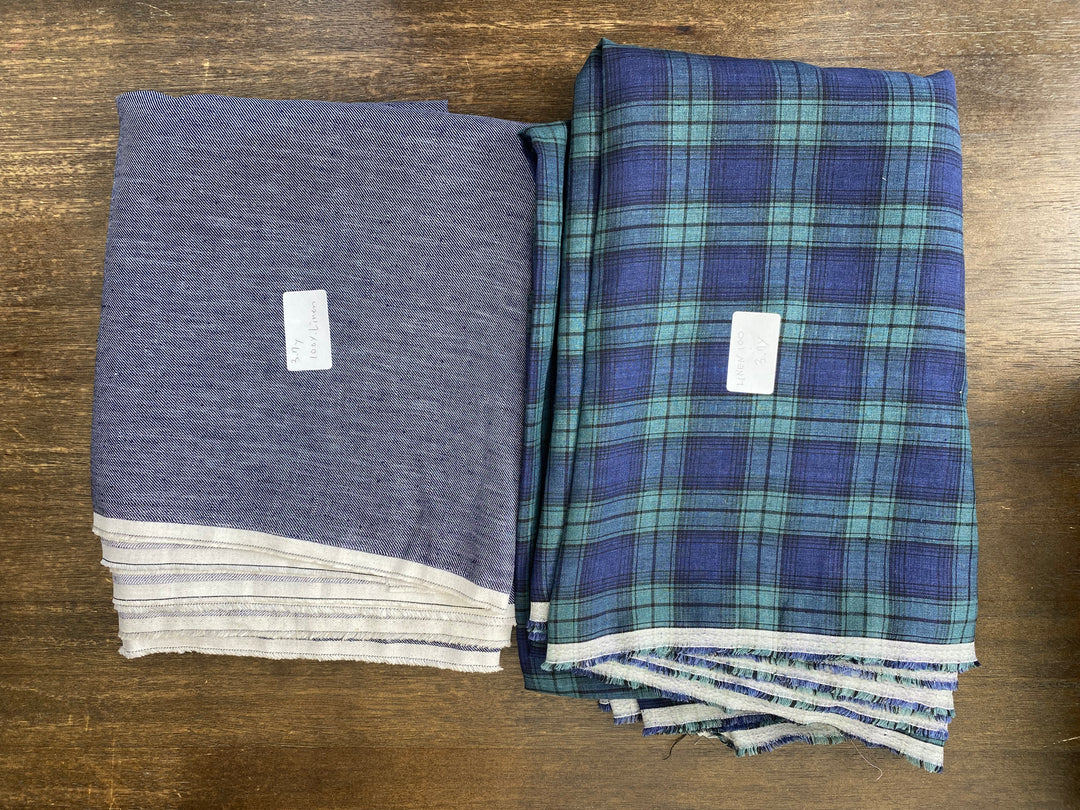 $5 Animal Shelter Fundraiser & Fabric Surprise Box Raffle Ticket- 26.9 y of Woven Fabric of Linen