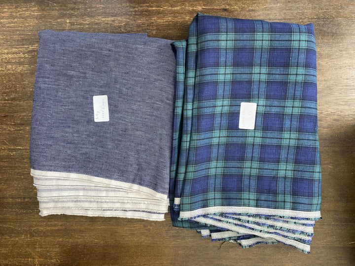 $5 Animal Shelter Fundraiser & Fabric Surprise Box Raffle Ticket- 26.9 y of Woven Fabric of Linen