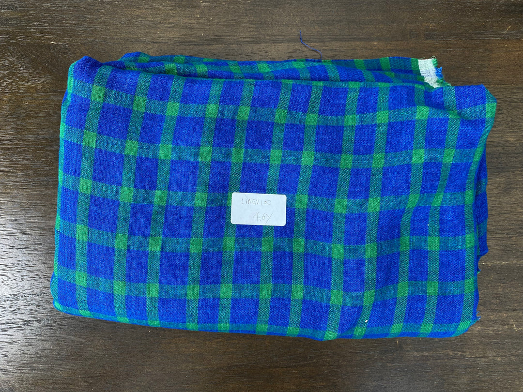 $5 Animal Shelter Fundraiser & Fabric Surprise Box Raffle Ticket- 26.9 y of Woven Fabric of Linen