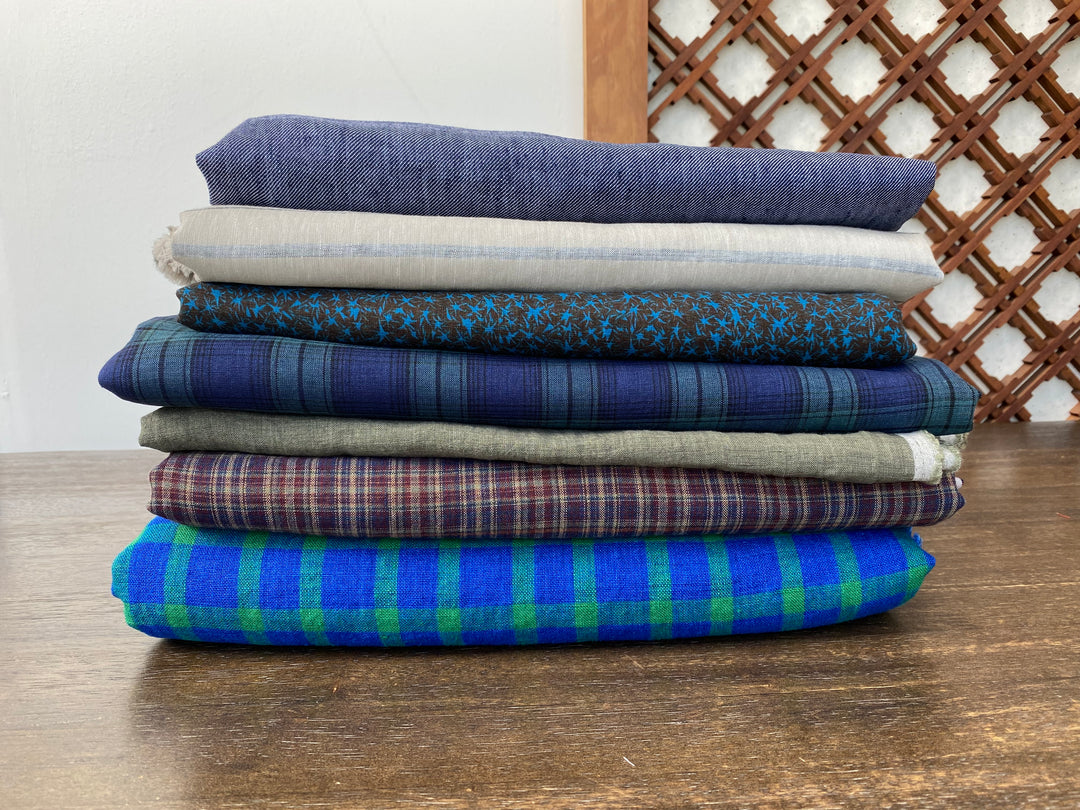 $5 Animal Shelter Fundraiser & Fabric Surprise Box Raffle Ticket- 26.9 y of Woven Fabric of Linen