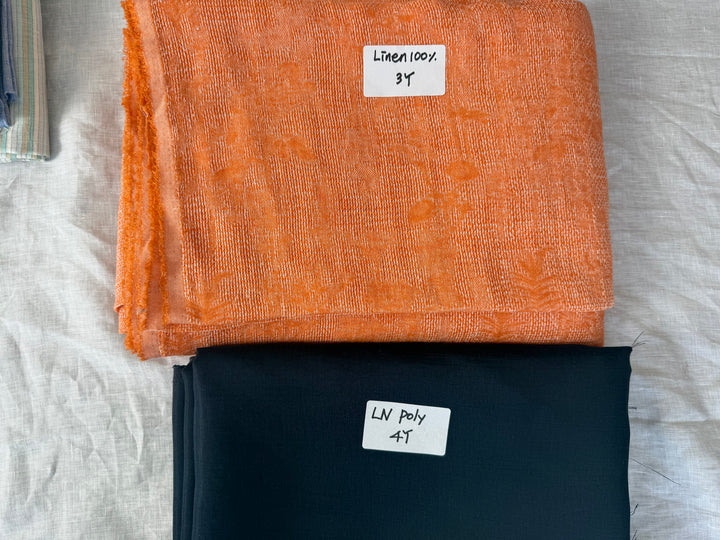 24.5 y of Woven Fabric of Linen - Surprise Box No.24
