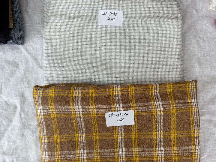 22.5 y of Woven Fabric of Linen - Surprise Box No.27