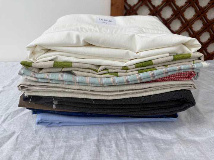 24.5 y of Woven Fabric of Linen - Surprise Box No.29